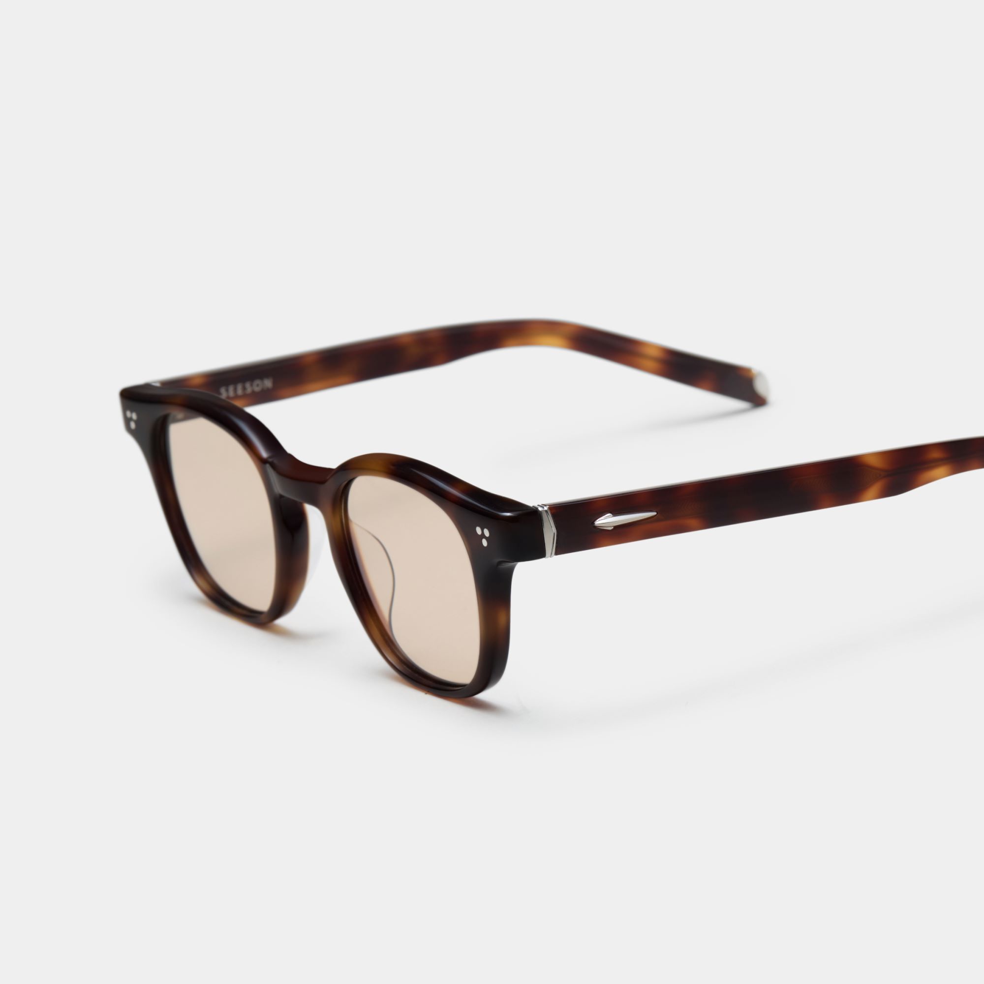 THE CAR 13 SUNGLASSES - Havana - Tinted Yellow
