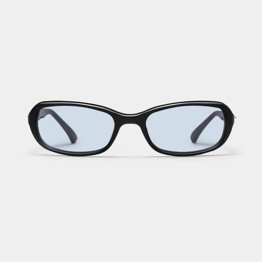 THE CAR 18 SUNGLASSES - Black - Tinted Blue