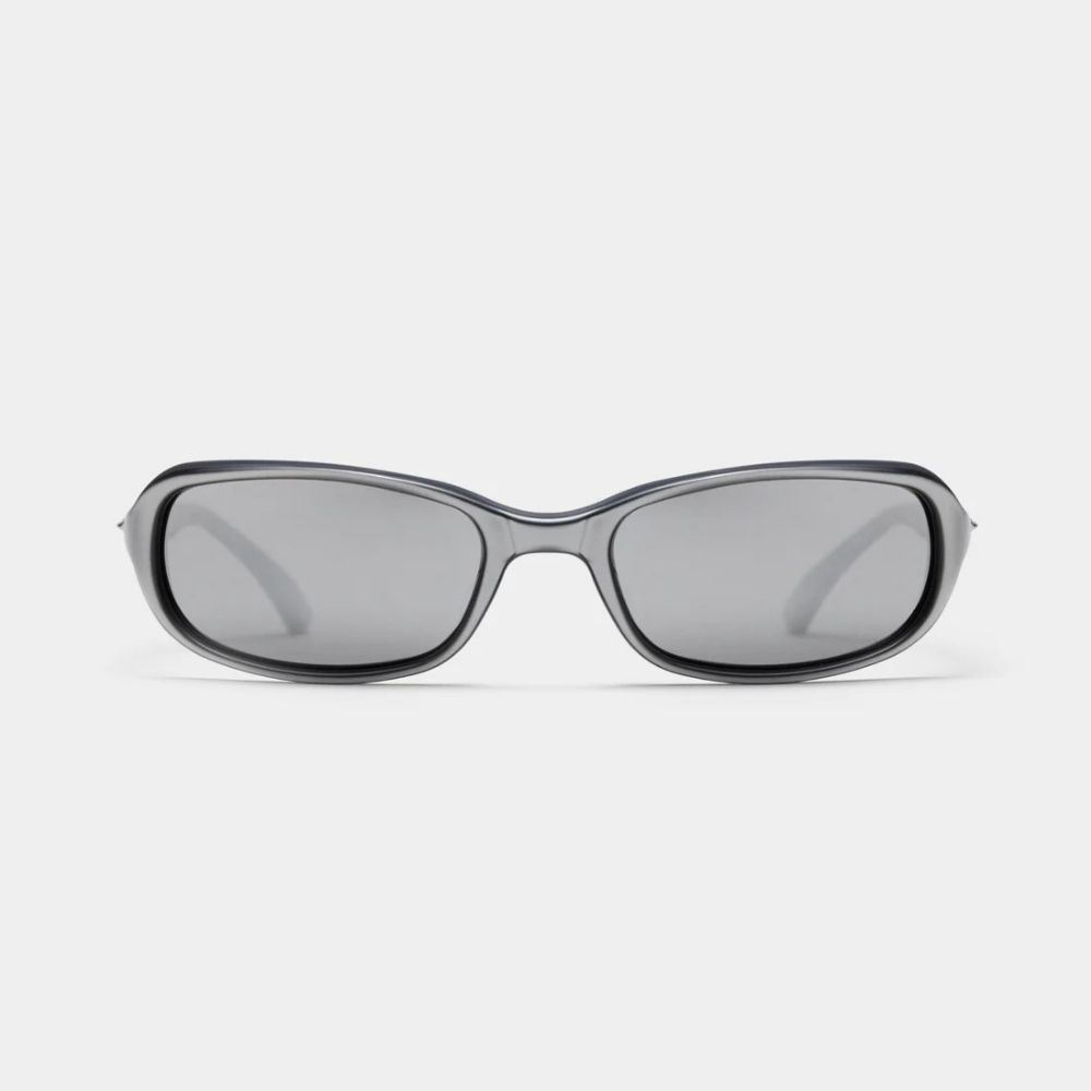 THE CAR 18 SUNGLASSES - Metallic Silver - Mirror Silver