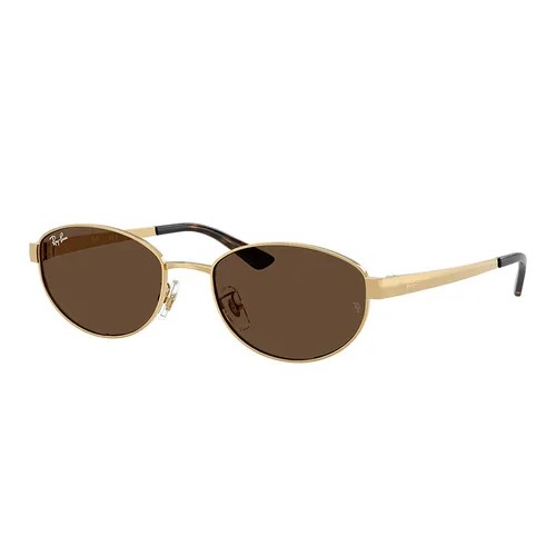 Kính Mát Rayban 0RB3774D 001/7355 Màu Nâu/Gold
