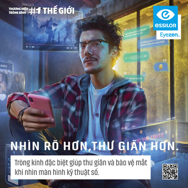 Tròng Kính Essilor Eyezen
