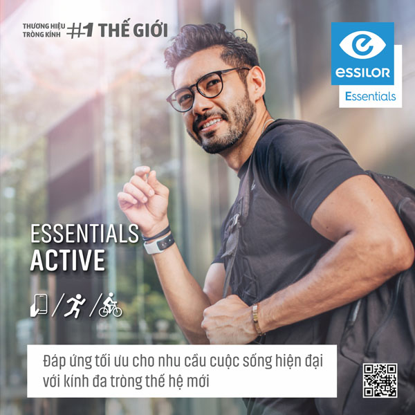 Tròng Kính Essilor Essentials