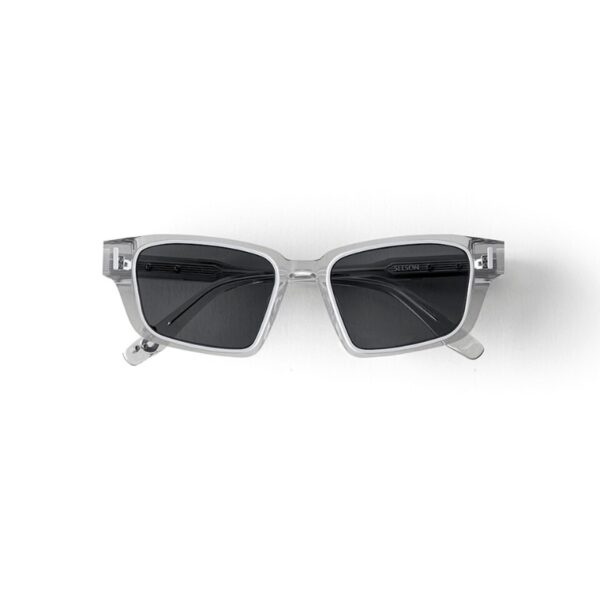 The Assembled 10 Sunglasses - Light Grey- Mirror Iron